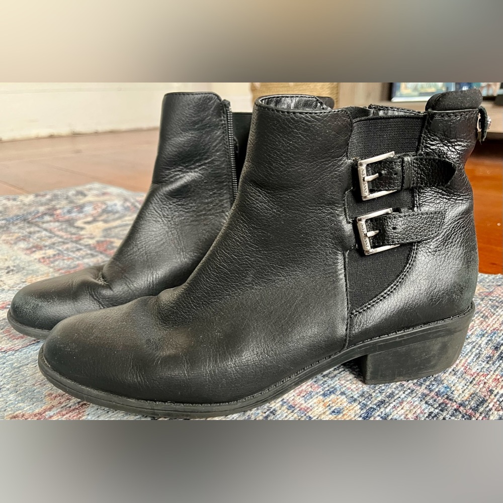 Black boots